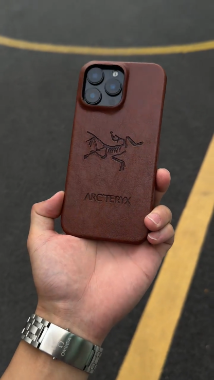 始祖鳥皮質鋼印防摔手機殼-ZUIHANG SHOP